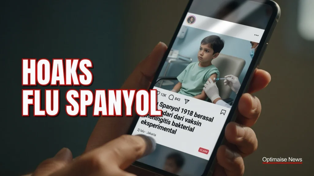 Hoaks Flu Spanyol 1918 Viral Ratusan Kali Sejak 2020