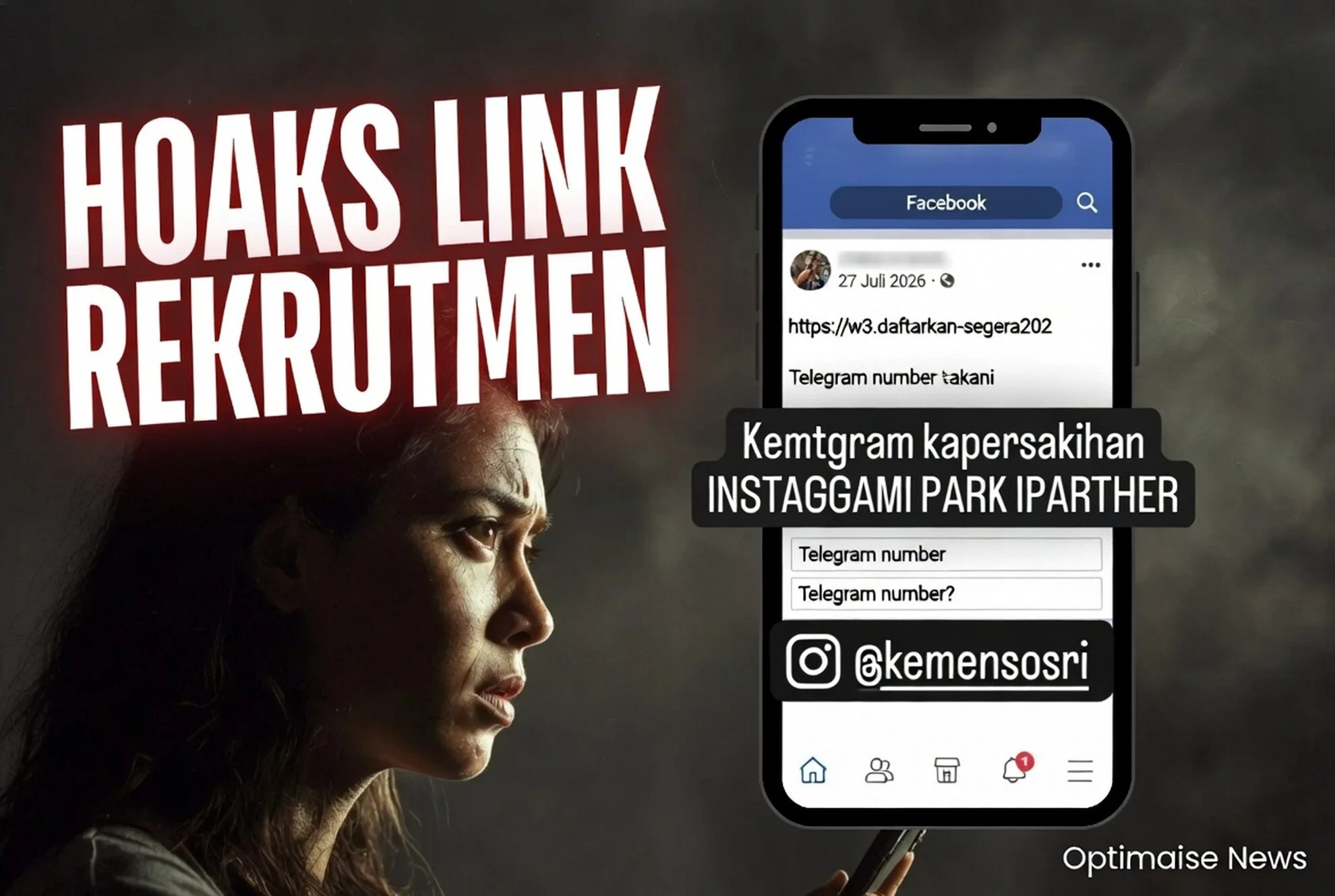 Hoaks Link Rekrutmen Pendamping PKH 1773, Kemensos Bantah Klaim