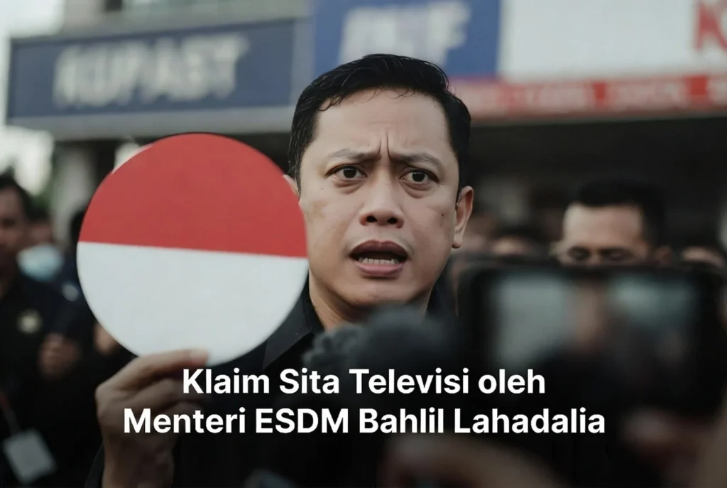 Klaim Sita Televisi oleh Menteri ESDM Bahlil Lahadalia