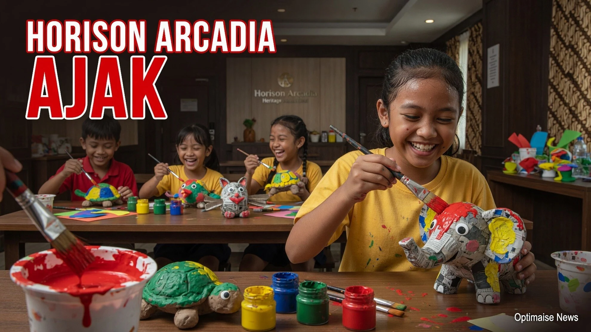 Horison Arcadia Ajak Anak Jaga Bumi lewat Clay Daur Ulang