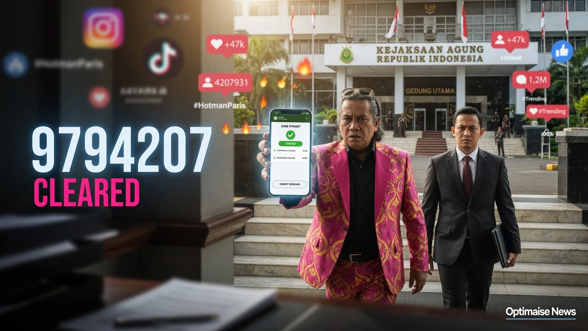 Hotman Paris Kehilangan 45.364 Pengikut, Kini 9.794.207