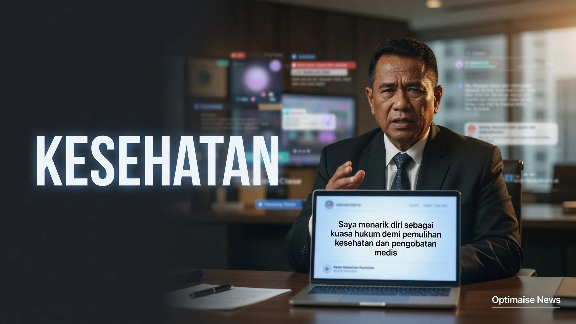 Hotman Paris Mundur dari Febrie Adriansyah Demi Kesehatan