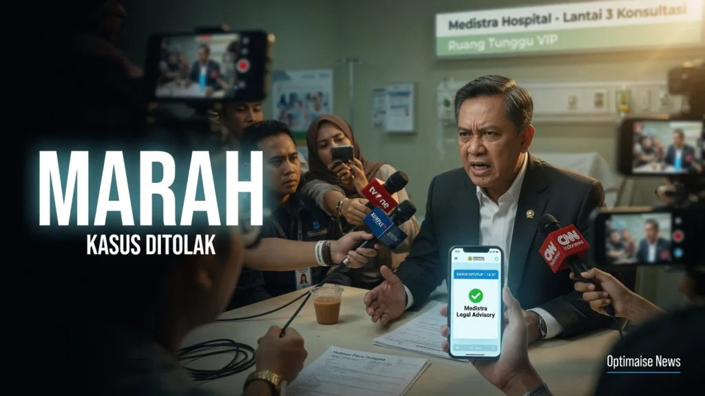 Hotman Paris Mundur dari Febrie Usai Dokter Singapura Marah