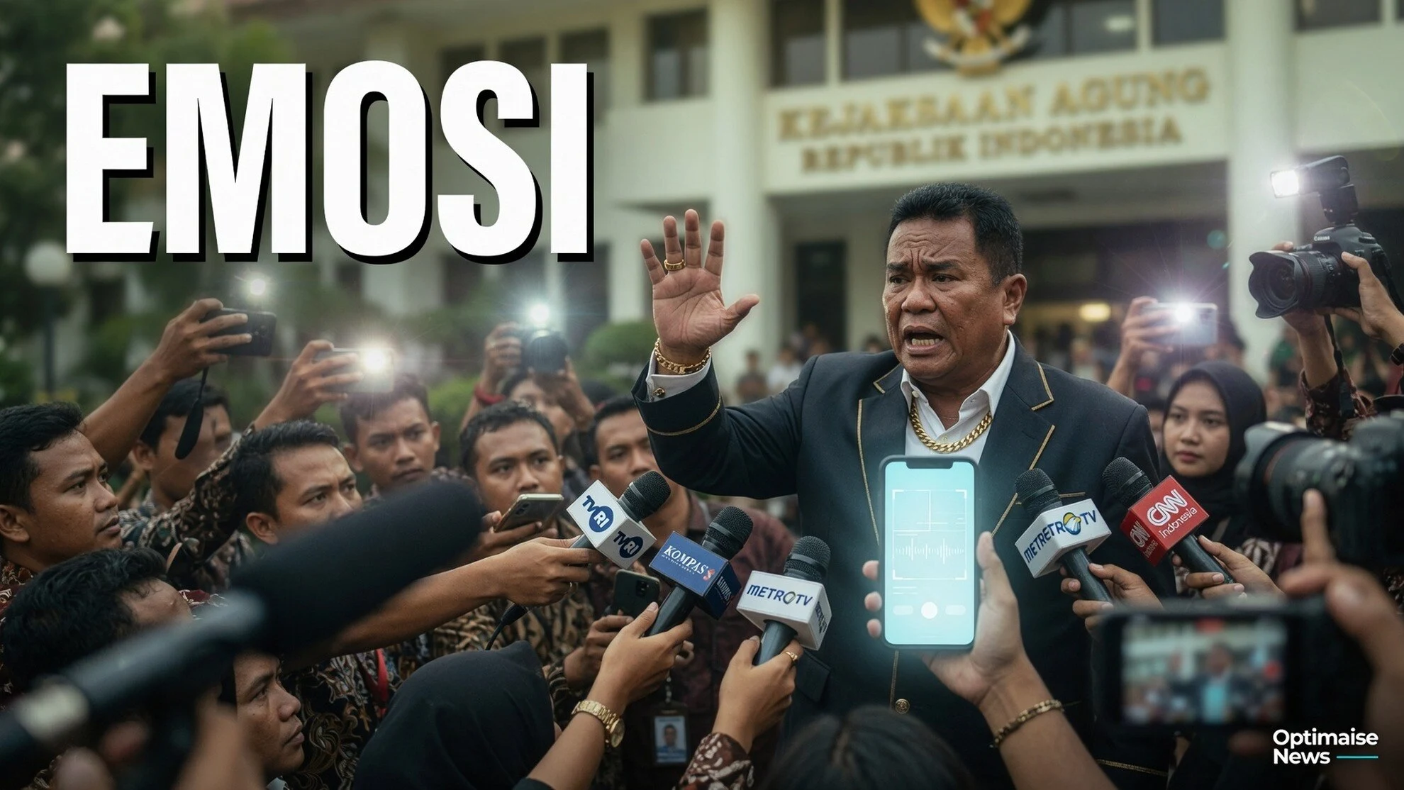 Hotman Paris Sampaikan Maaf, Beber Kronologi Emosi