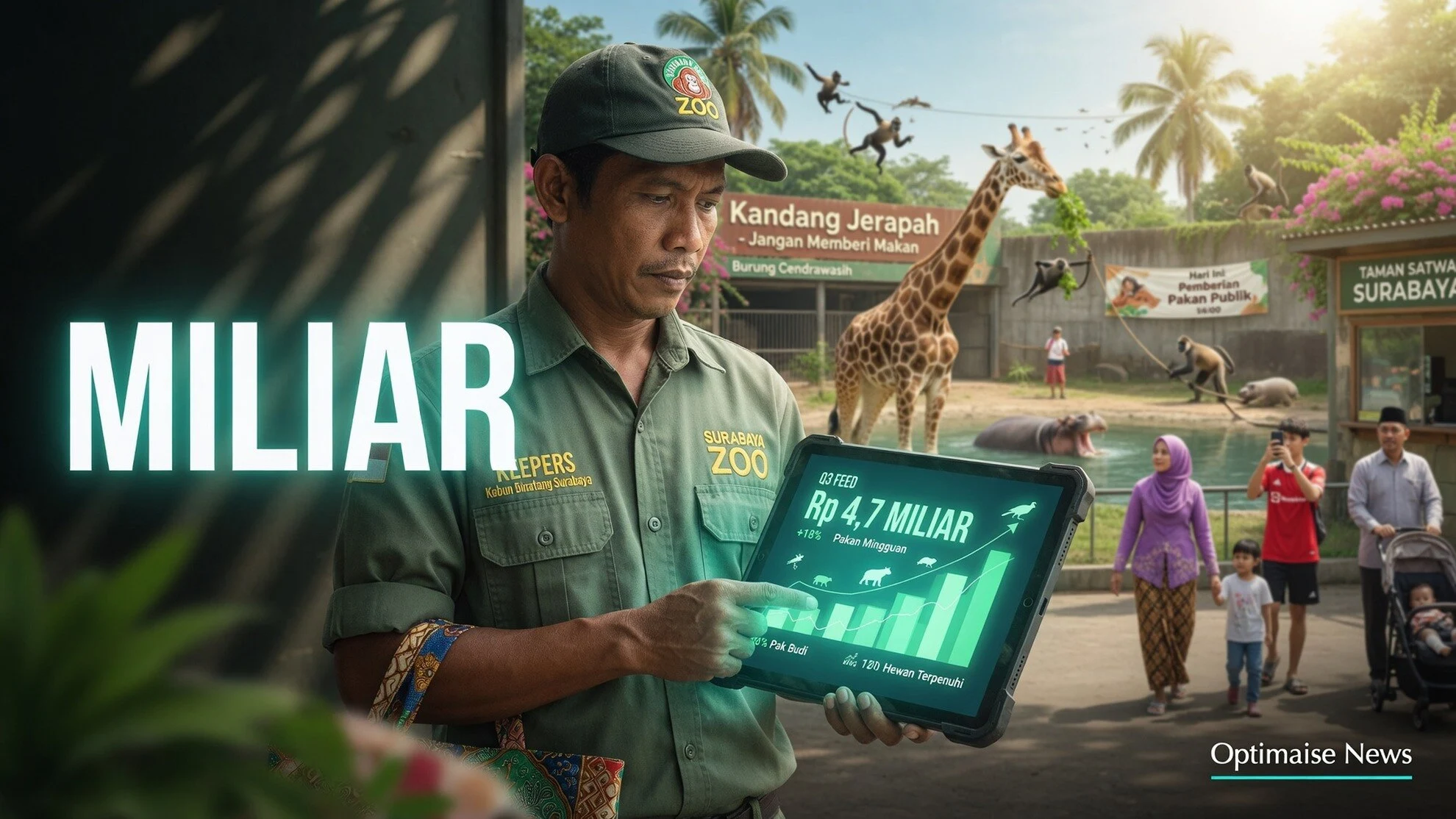 Humas KBS Jamin Satwa Sehat Usai Eks Dirut Tersangka Rp10,2 Miliar