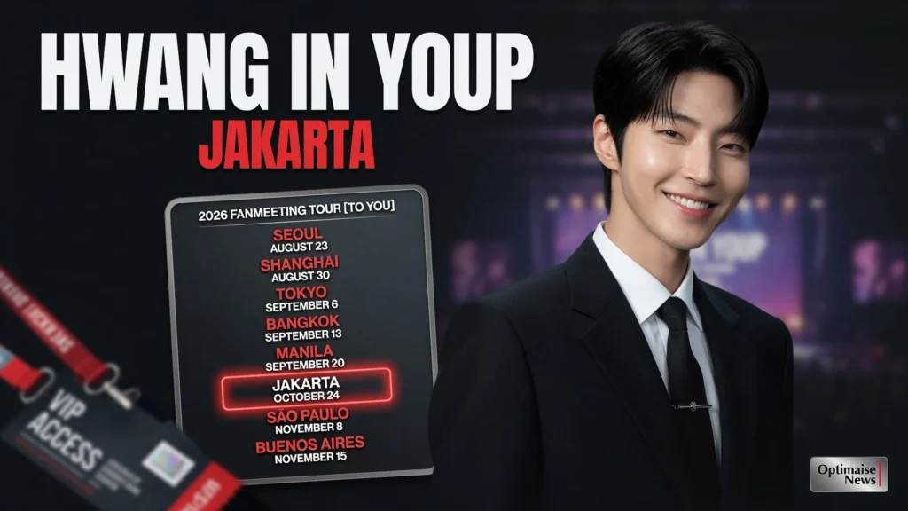 Hwang In Youp ke Jakarta 24 Oktober 2026
