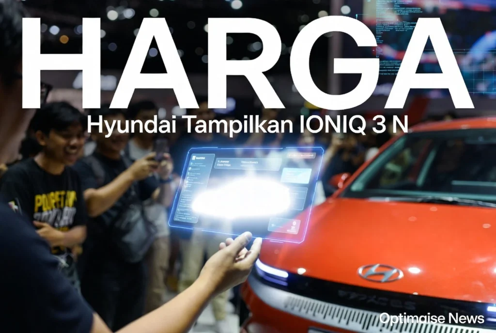 Hyundai Tampilkan IONIQ 3 N Line di GIIAS 2026 Tanpa Rilis Harga