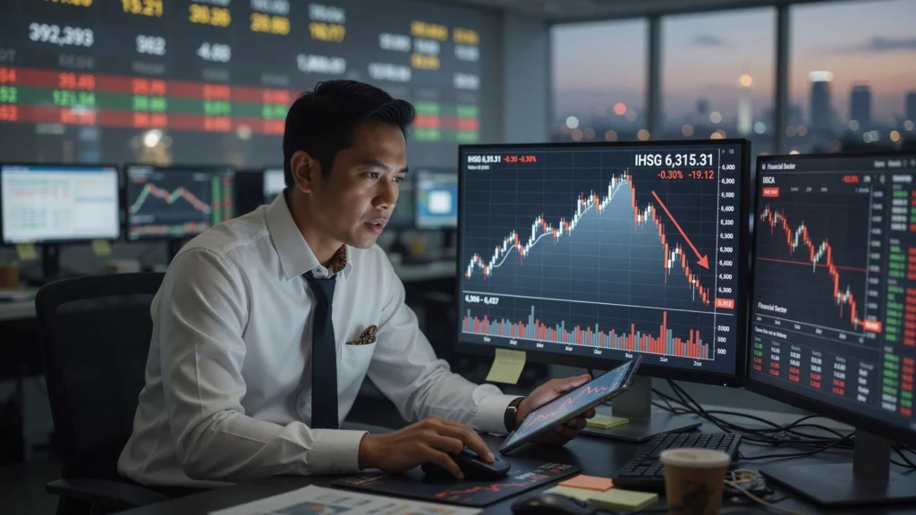 BBCA dan Sektor Finansial Jadi Pemberat Utama Indeks