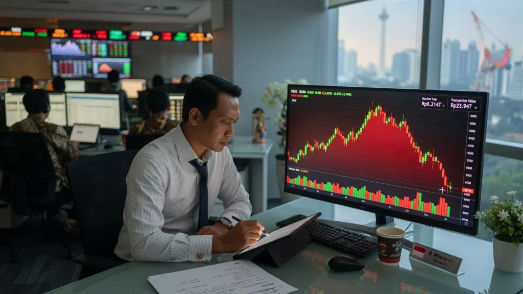 Volume Transaksi Ramai, Kapitalisasi Pasar Terkikis
