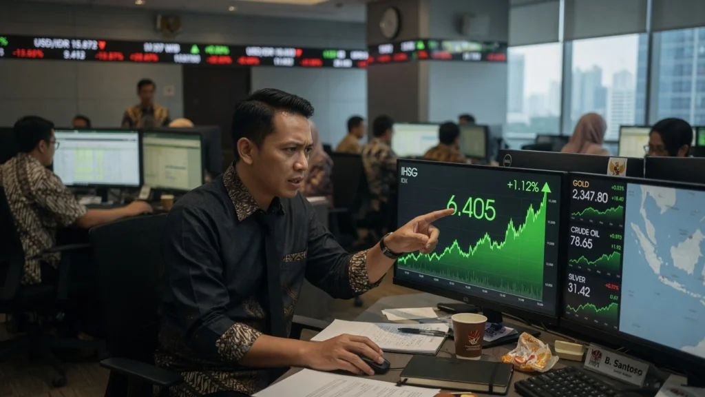 Emas, Minyak, dan Perak Kompak Menguat