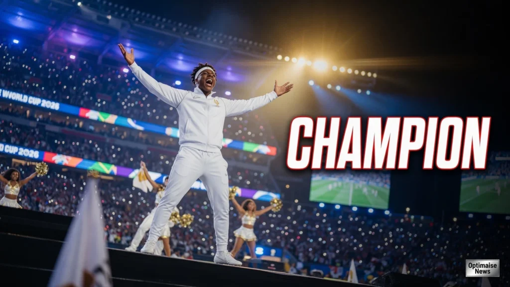 IShowSpeed Buka Piala Dunia 2026 dengan Lagu Champion