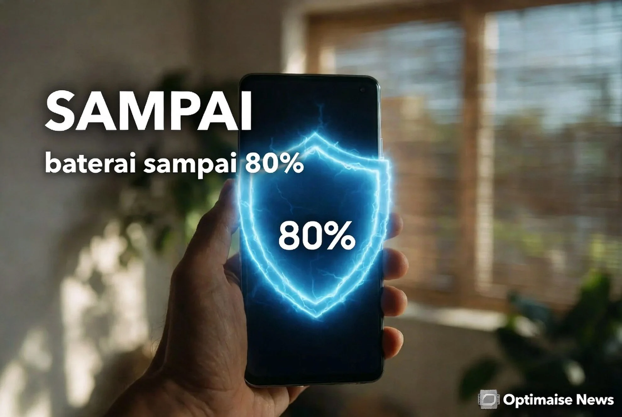 Ikon Perisai di Baterai Samsung One UI 7 Lindungi Sampai 80%