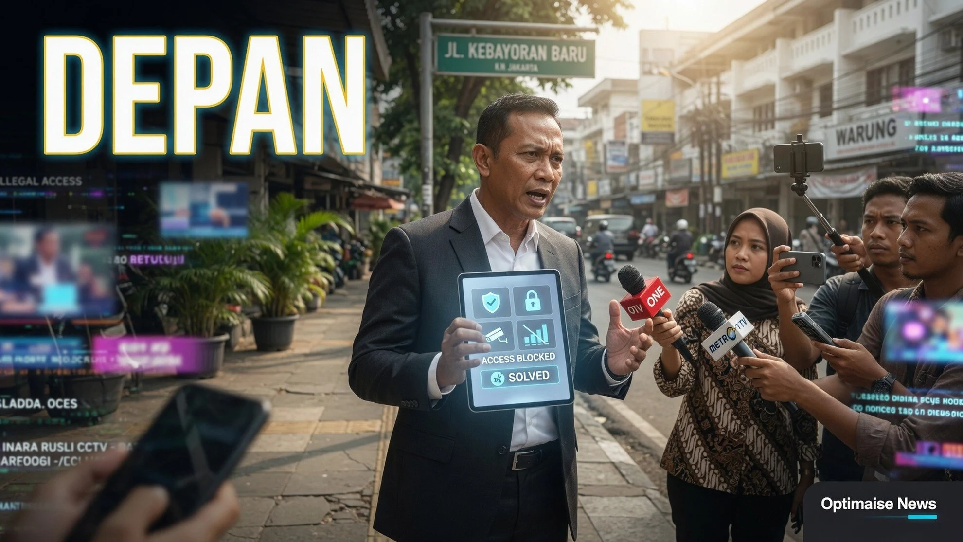 Inara Rusli Lega, Heboh Klaim Tersangka CCTV Pekan Depan