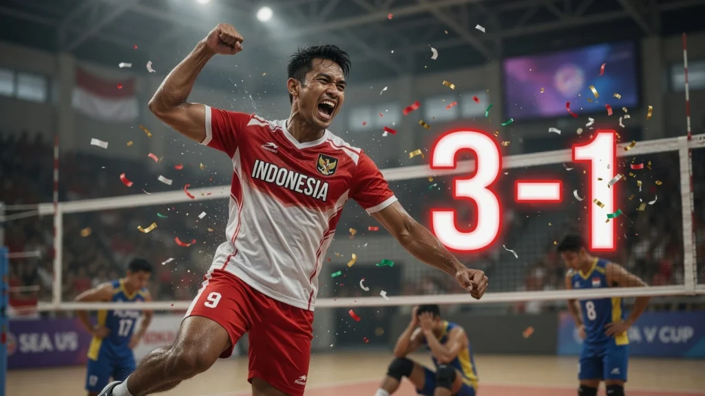 Bagaimana Garuda Lolos: Bangkit di Set Keempat