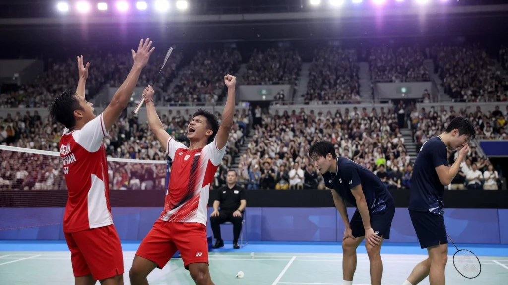 Drama 30-29: Korea Ambil Gelar Ganda Putri dari China