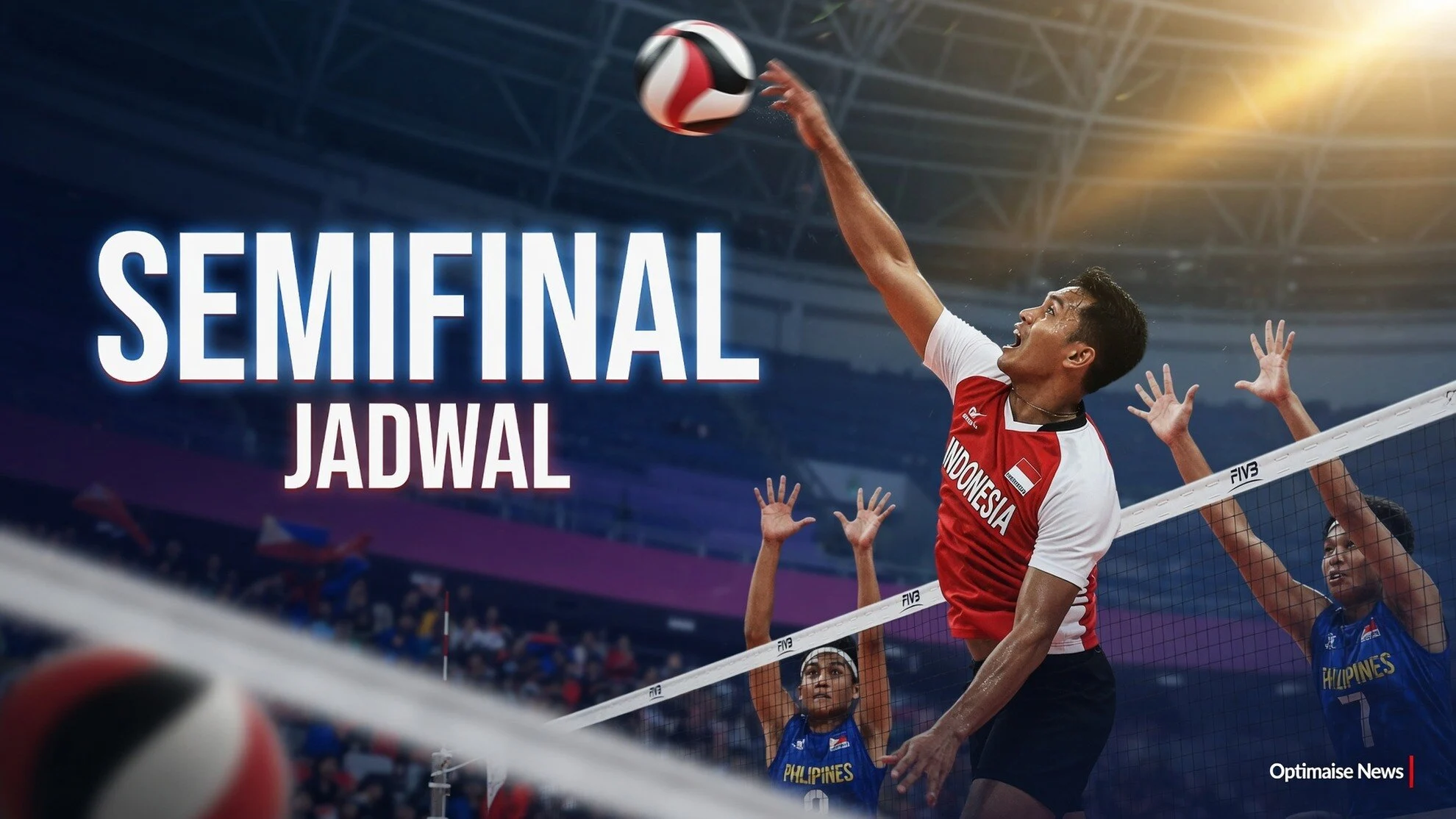 Indonesia vs Filipina: Cukup 1 Poin Lolos Semifinal SEA V Cup
