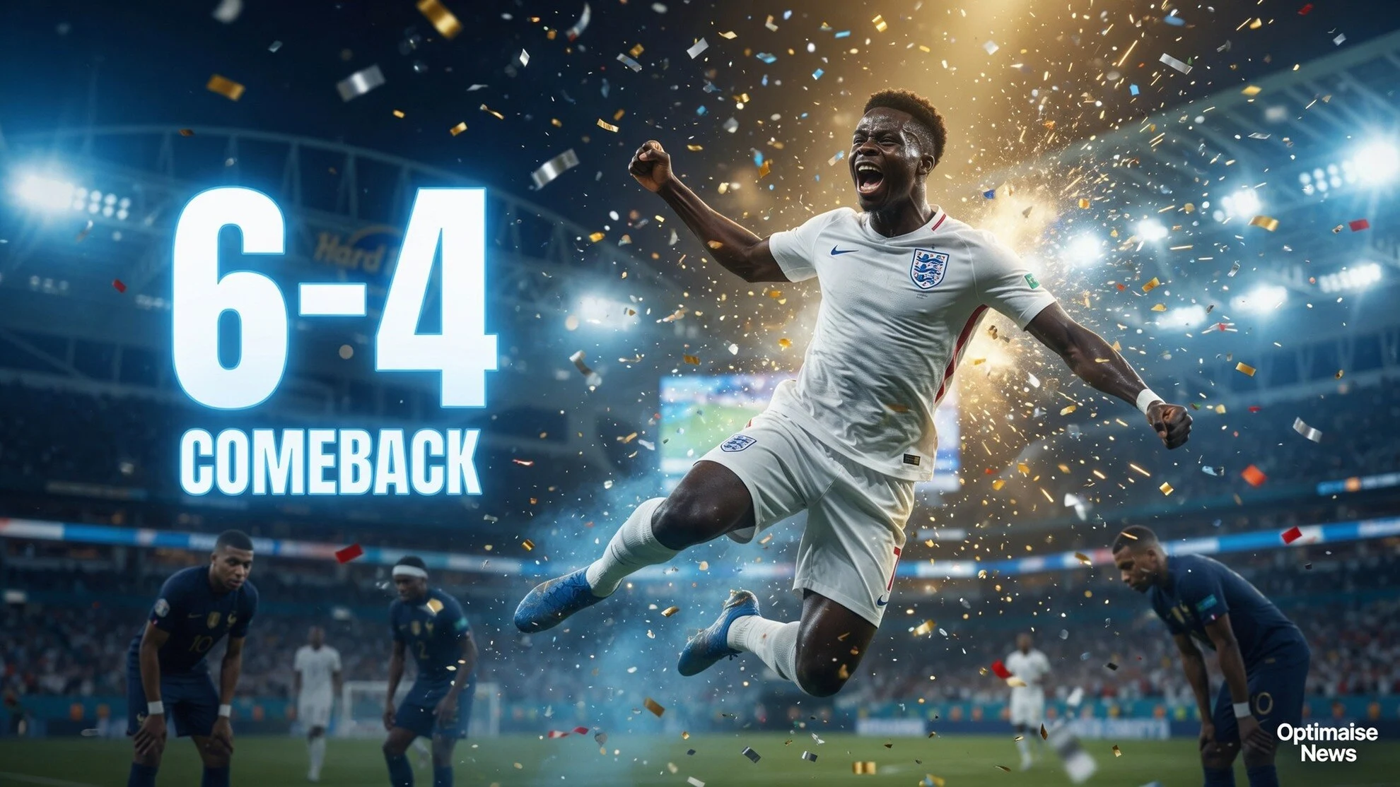 Inggris 6-4 Prancis: Rekor Pecah di Tempat Ketiga PD 2026