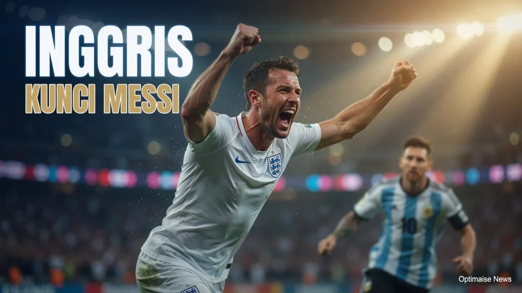 Inggris Sudah Kunci Messi, tapi... Bikin 2 Assist