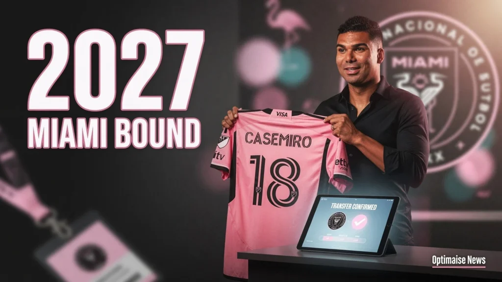 Inter Miami Gaet Casemiro Agen Bebas hingga 2027