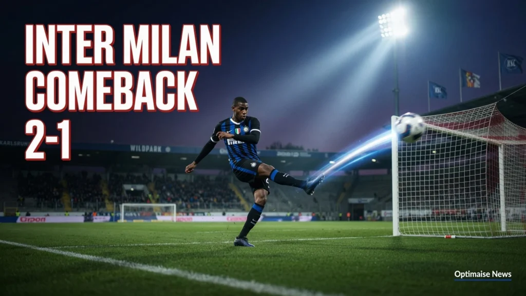 Inter Milan Comeback 2-1: Brace Diouf Tutup Tur Jerman
