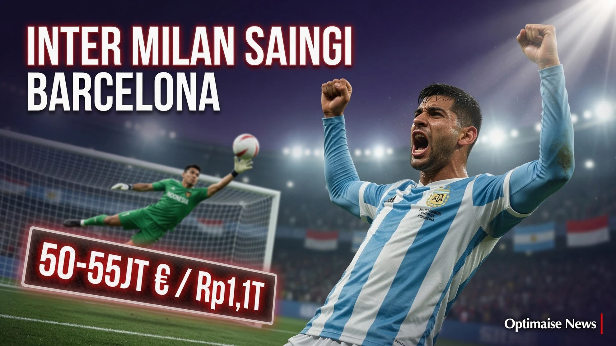 Inter Milan Saingi Barcelona Gaet Romero 55 Juta Euro