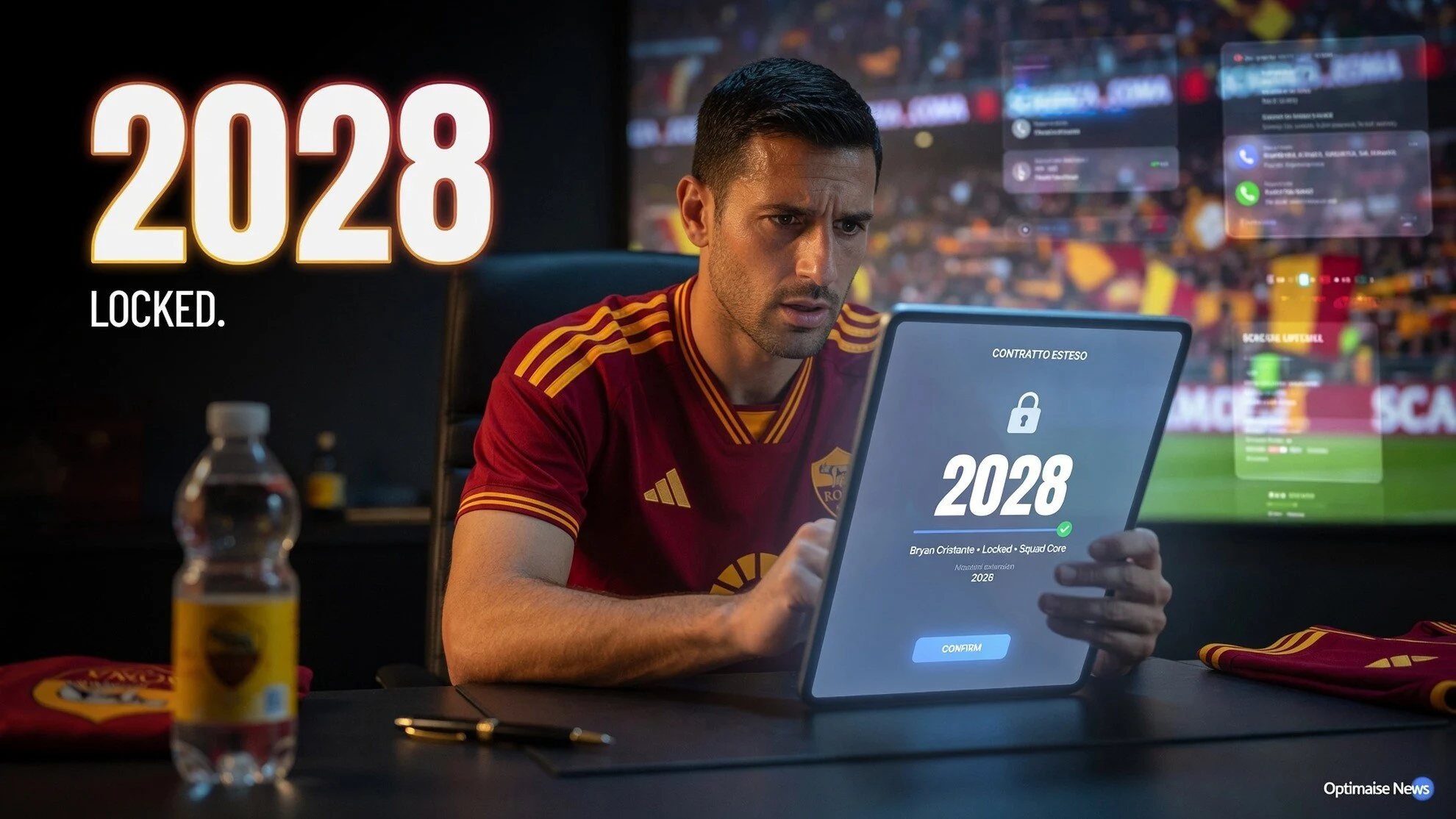 Inti Skuad AS Roma Terkunci: Mancini 2029, Cristante 2028