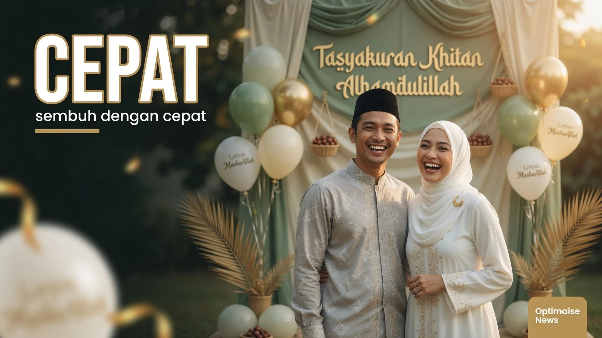 Irish Bella Lega: Air Rumi Pulih Cepat, Bisa Lari Usai Sunat