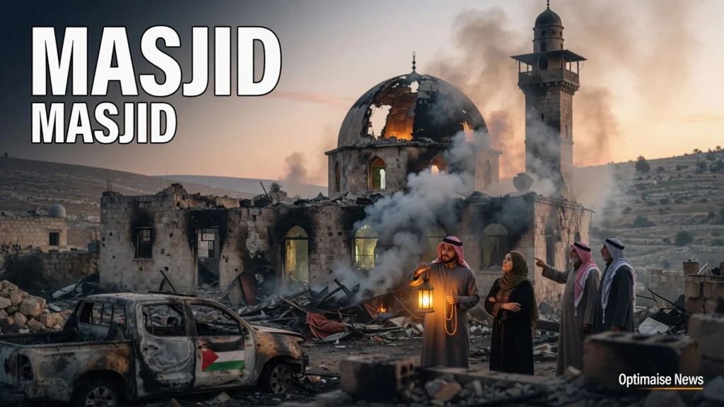 Israel Bakar Masjid di Hebron: Wakaf Desak Intervensi PBB