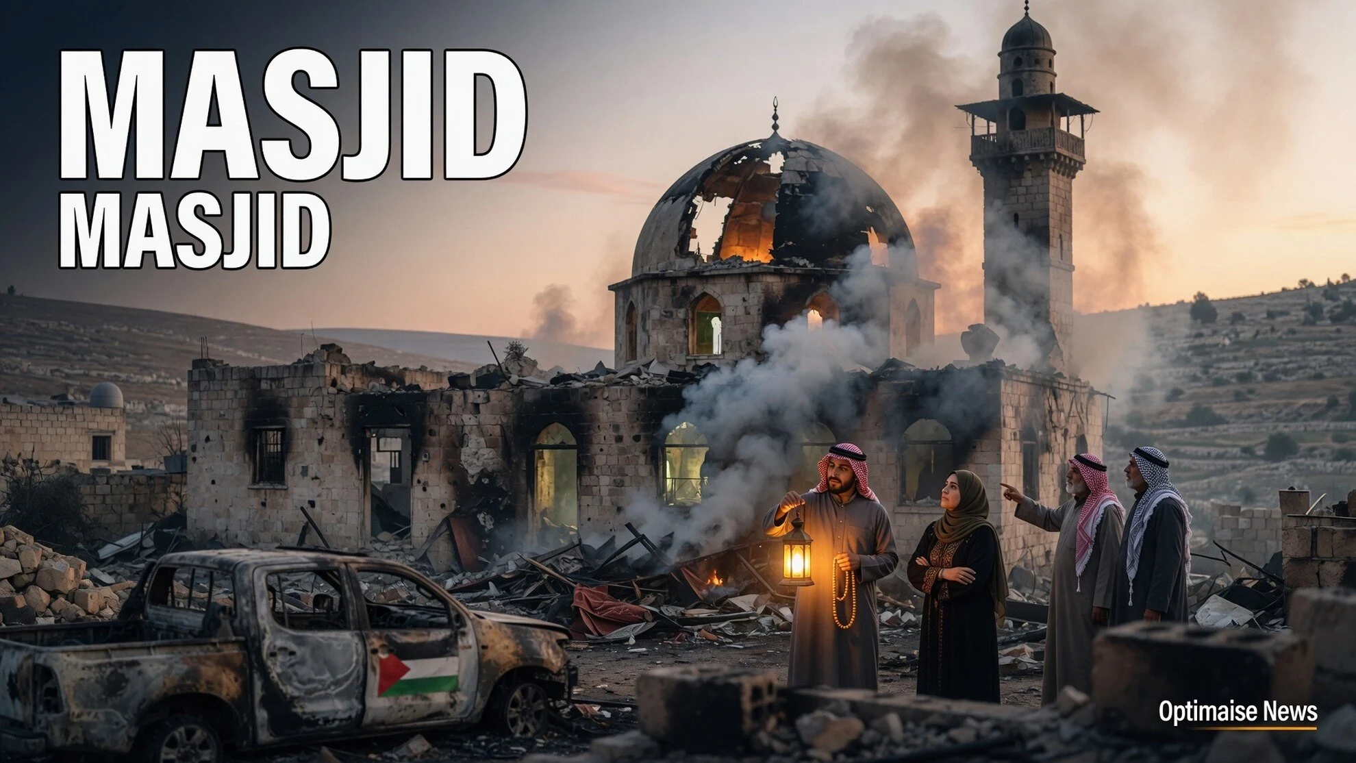 Israel Bakar Masjid di Hebron: Wakaf Desak Intervensi PBB