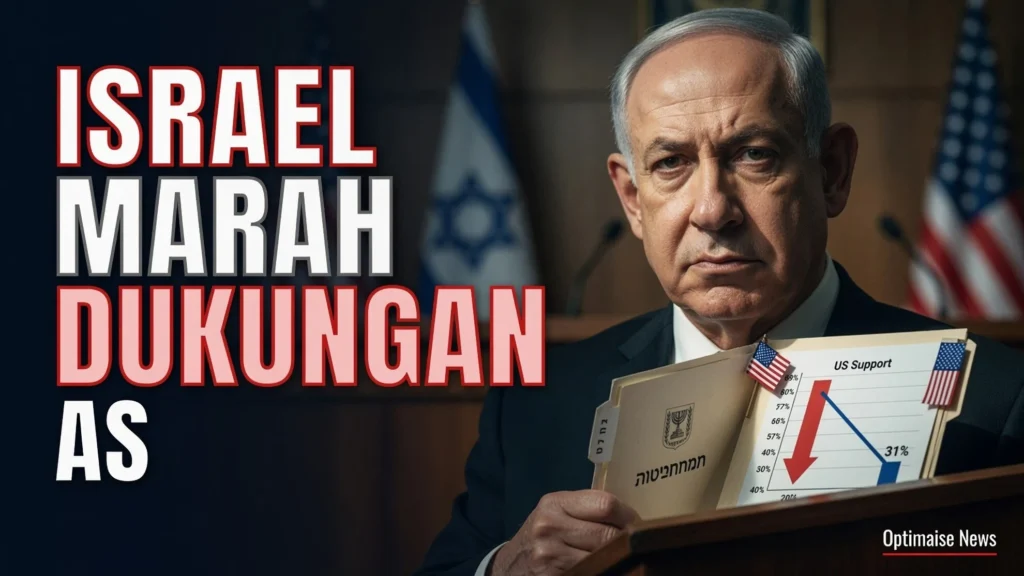Israel Marah Dukungan Publik AS Merosot Meski Kucurkan Rp26M
