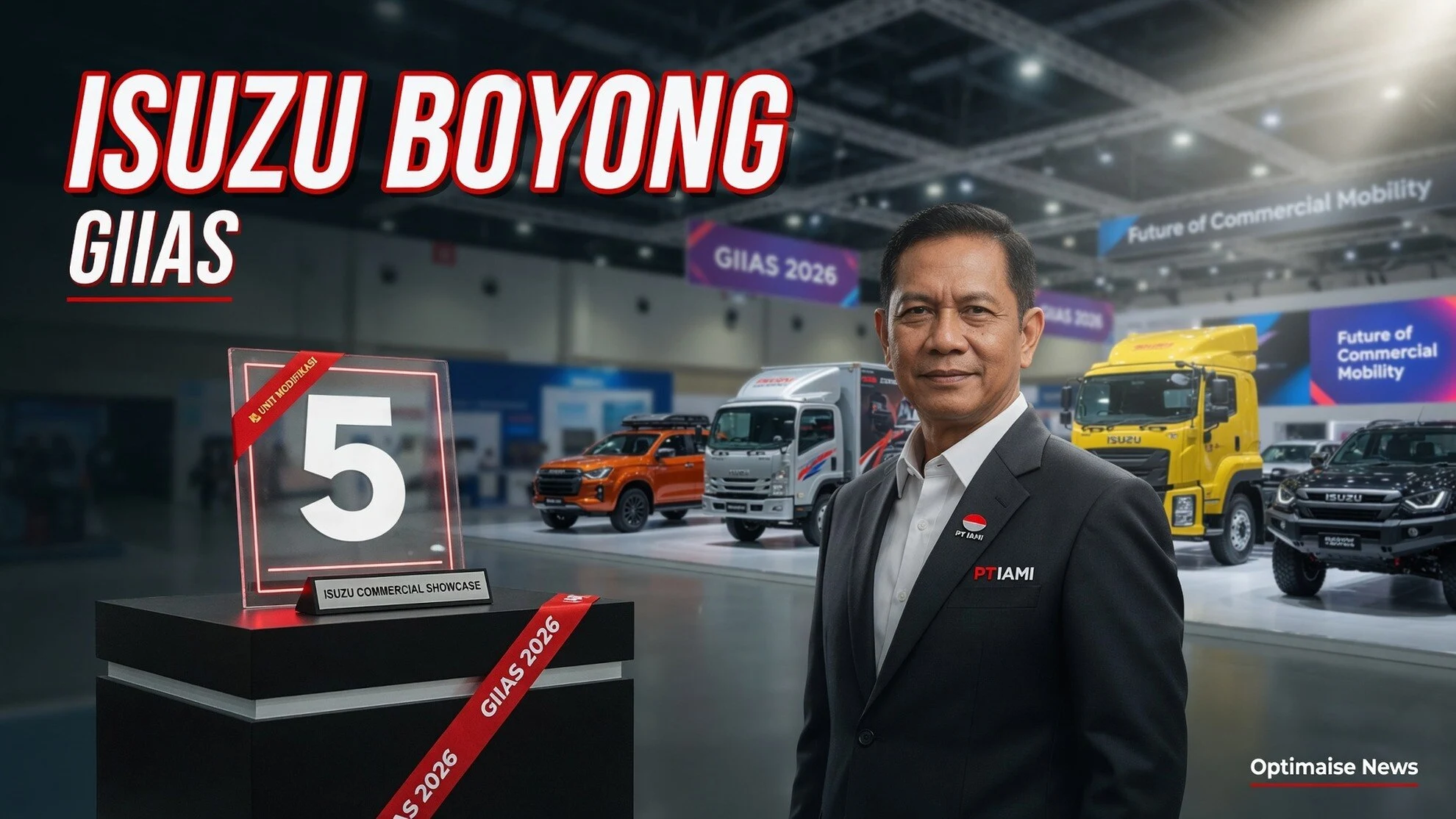 Isuzu Boyong 5 Armada Khusus Lintas Usaha di GIIAS 2026