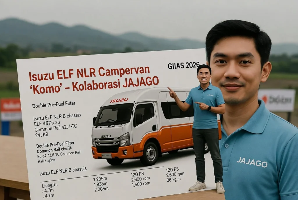 Sasis Isuzu ELF NLR yang Ideal untuk Modifikasi Campervan