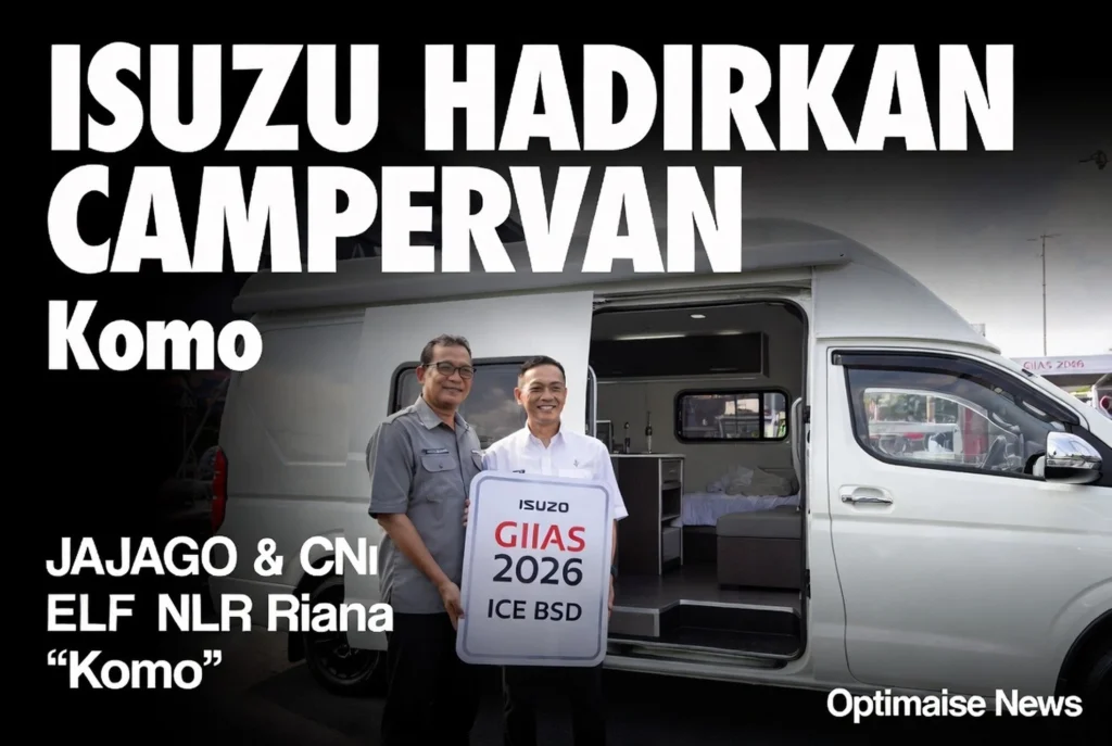 Isuzu Hadirkan Campervan 'Komo' Hasil Kolaborasi JAJAGO di GIIAS 2026