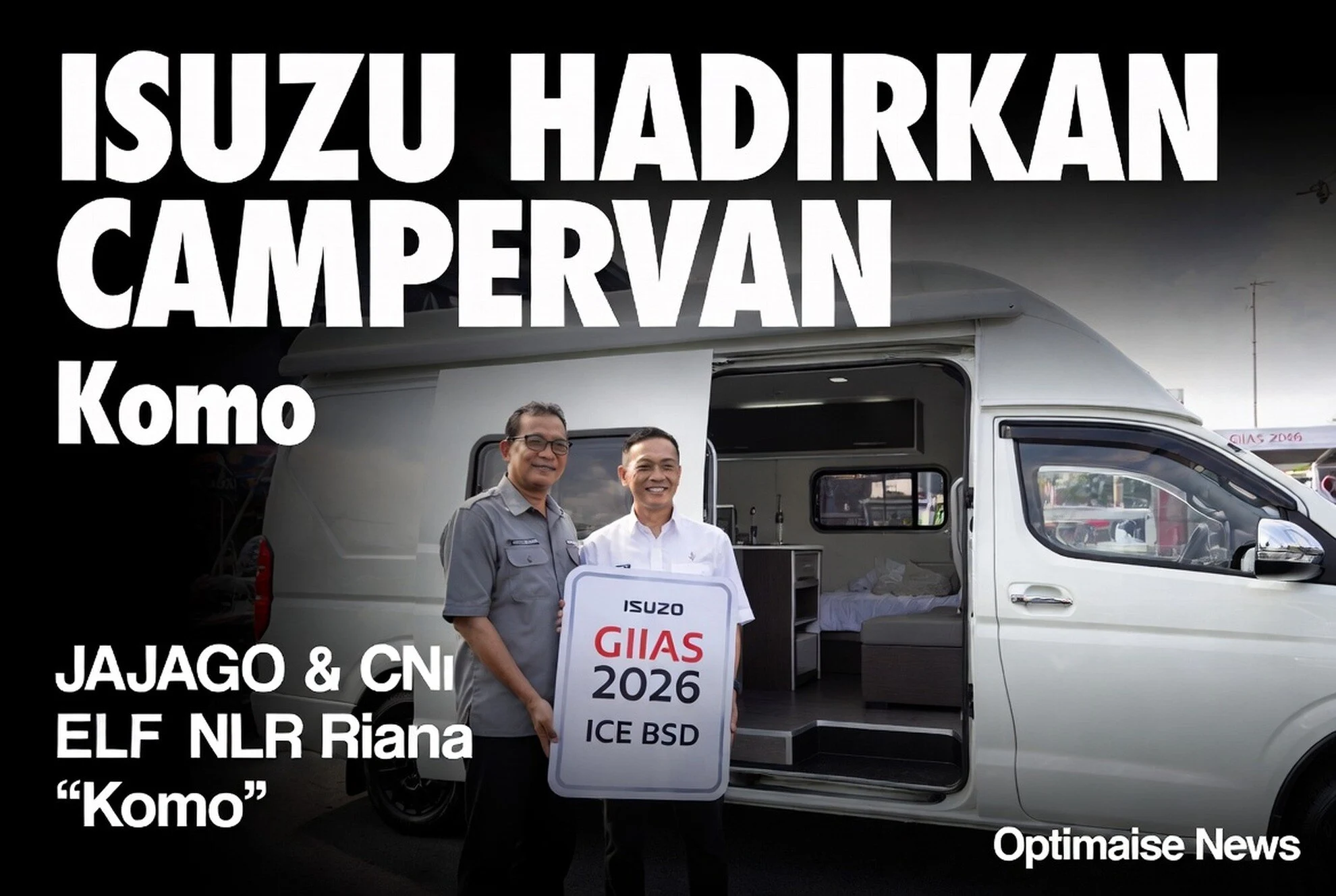 Isuzu Hadirkan Campervan 'Komo' Hasil Kolaborasi JAJAGO di GIIAS 2026