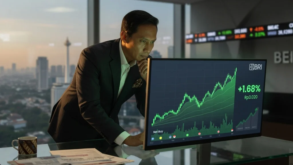 Alasan JP Morgan Naikkan Rekomendasi Saham BRI