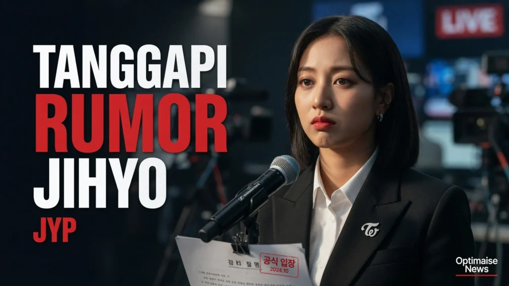 JYP Tanggapi Rumor Jihyo TWICE Hengkang dari Agensi, Belum