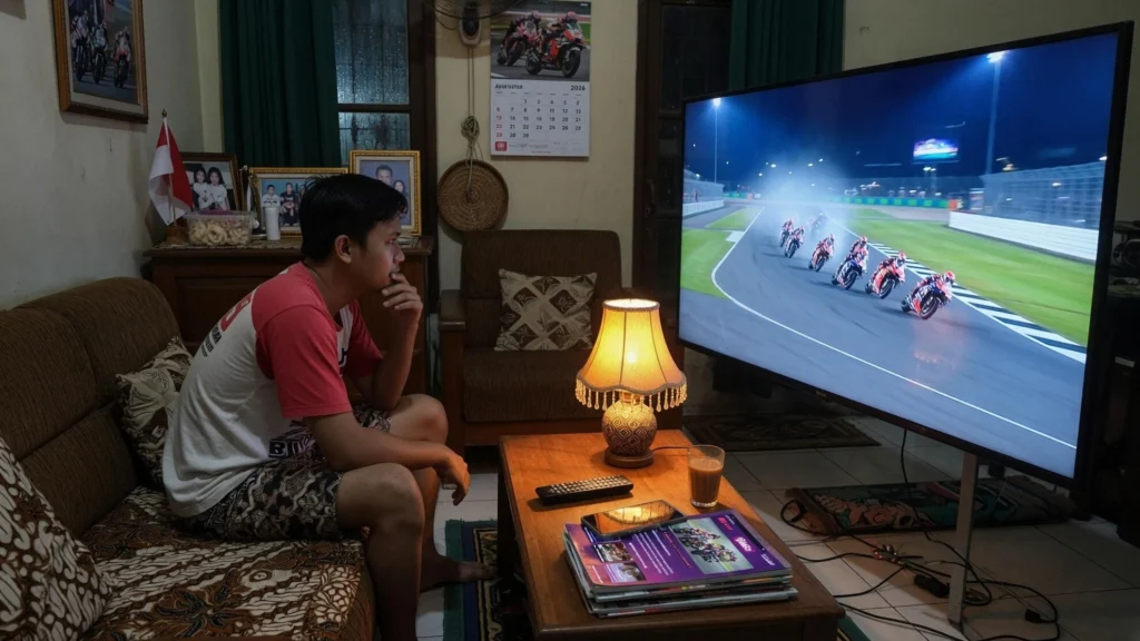 Saluran televisi dan platform digital untuk menonton