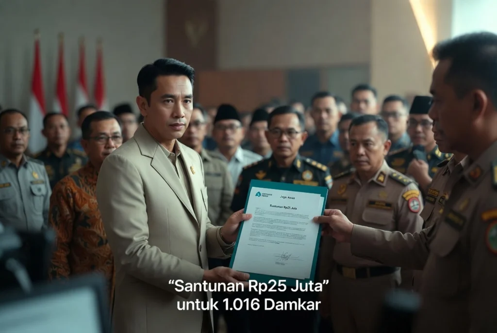 Serah Terima di Sudin Gulkarmat serta Mini MCU untuk 100 Petugas