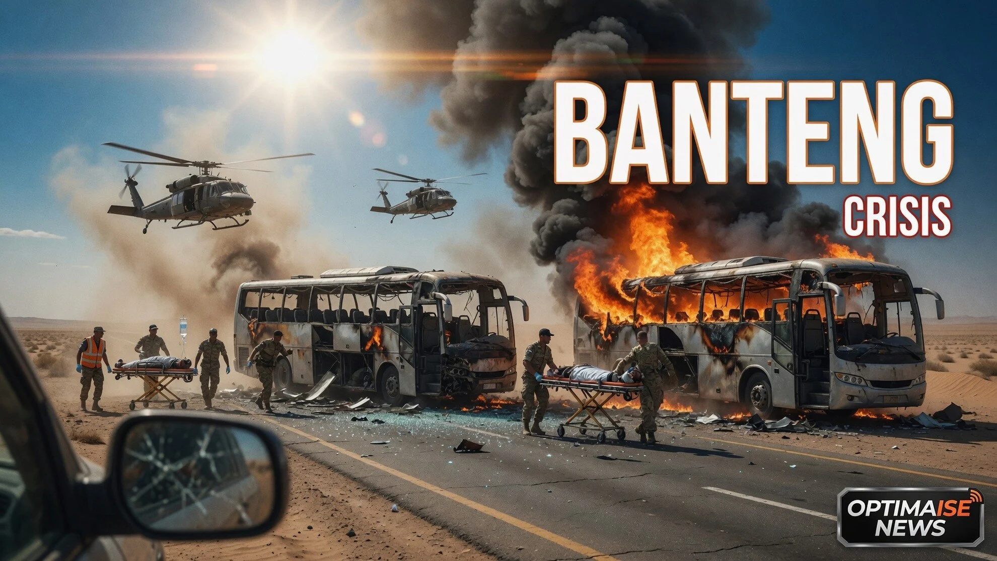Jalur Tengkorak Deir Az Zor: Bus Keamanan Adu Banteng