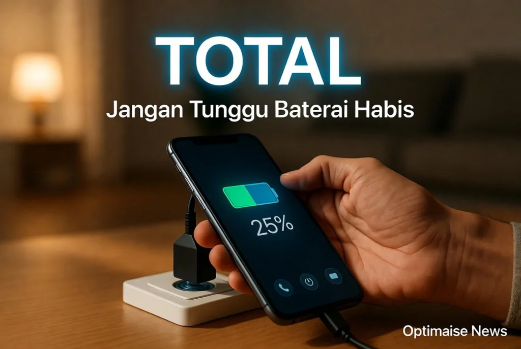 Jangan Tunggu Baterai Habis Total