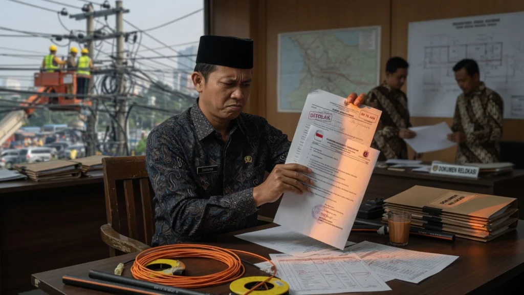 Prioritas Perapihan Tiang Eksisting sebelum Relokasi Penuh
