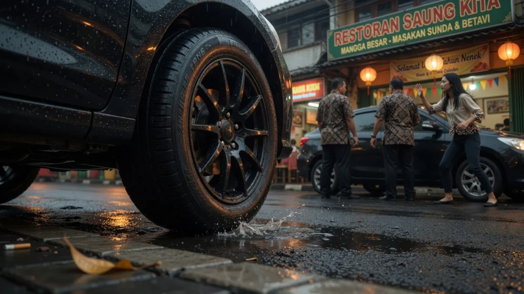 Perlawanan di Kendaraan dan Orang-orang di TKP