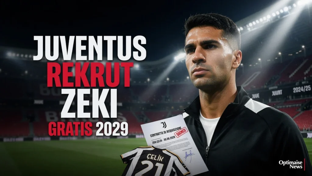 Juventus Rekrut Zeki Celik Gratis hingga 2029