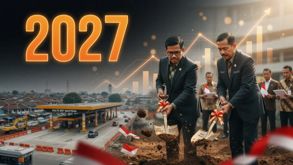 KDM Resmikan BRT Cekungan Bandung Rp1,3 Triliun Target 2027