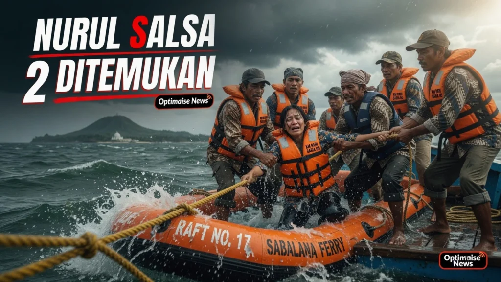KM Nurul Salsa: 2 Ditemukan Hidup, Total Selamat Tembus 59