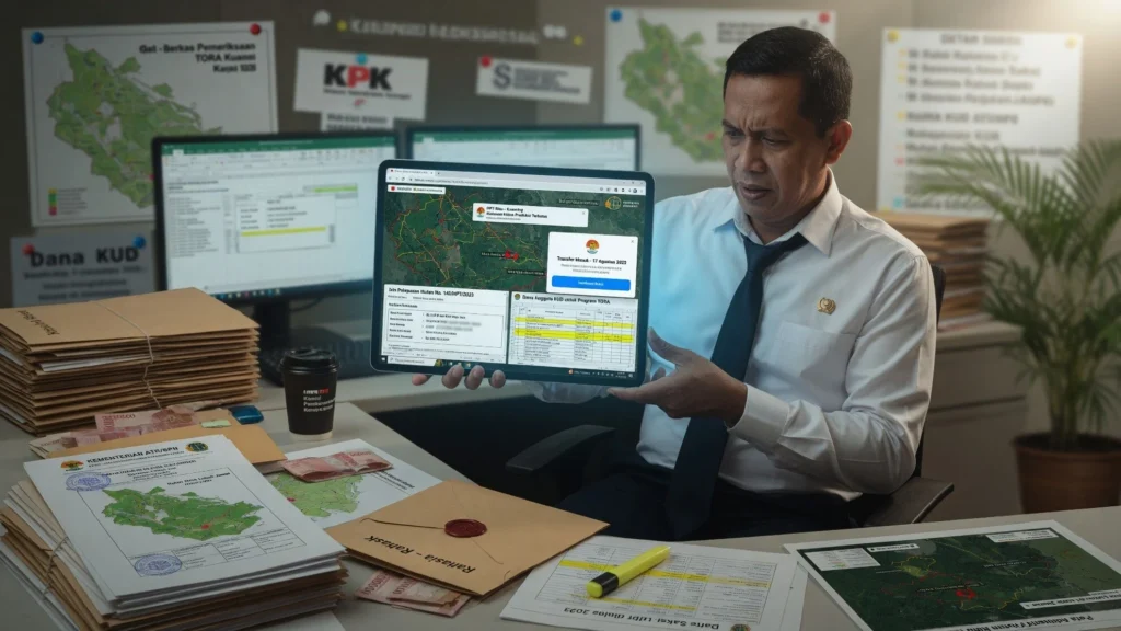 Rantai Dugaan: Uang Koperasi, Izin Hutan, lalu Program TORA