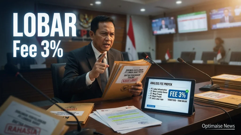 KPK Tagih Fee 3% ke Perusahaan Bendera Proyek Bupati Lobar