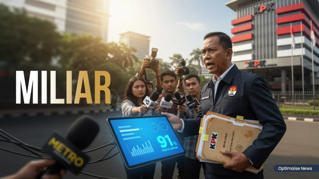 KPK Tetapkan Gatot Heroe Tersangka Suap Rp91 Miliar
