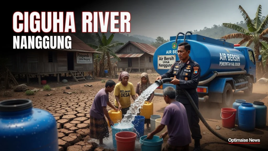 KTH Ciguha River-Muspika-KNPI Tangani Krisis Air Nanggung