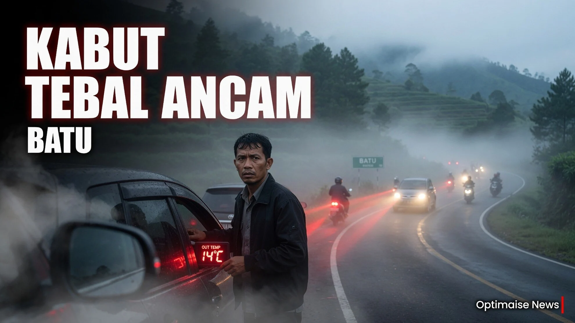 Kabut Tebal Ancam Aktivitas Malang Raya